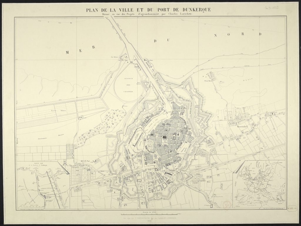 Sujet : Dunkerque
Échelle(s) : 1:6 000
Couverture : France– Hauts-de-France – Nord
Langue : français

Éditeur : [s.n.] (Dunkerque)