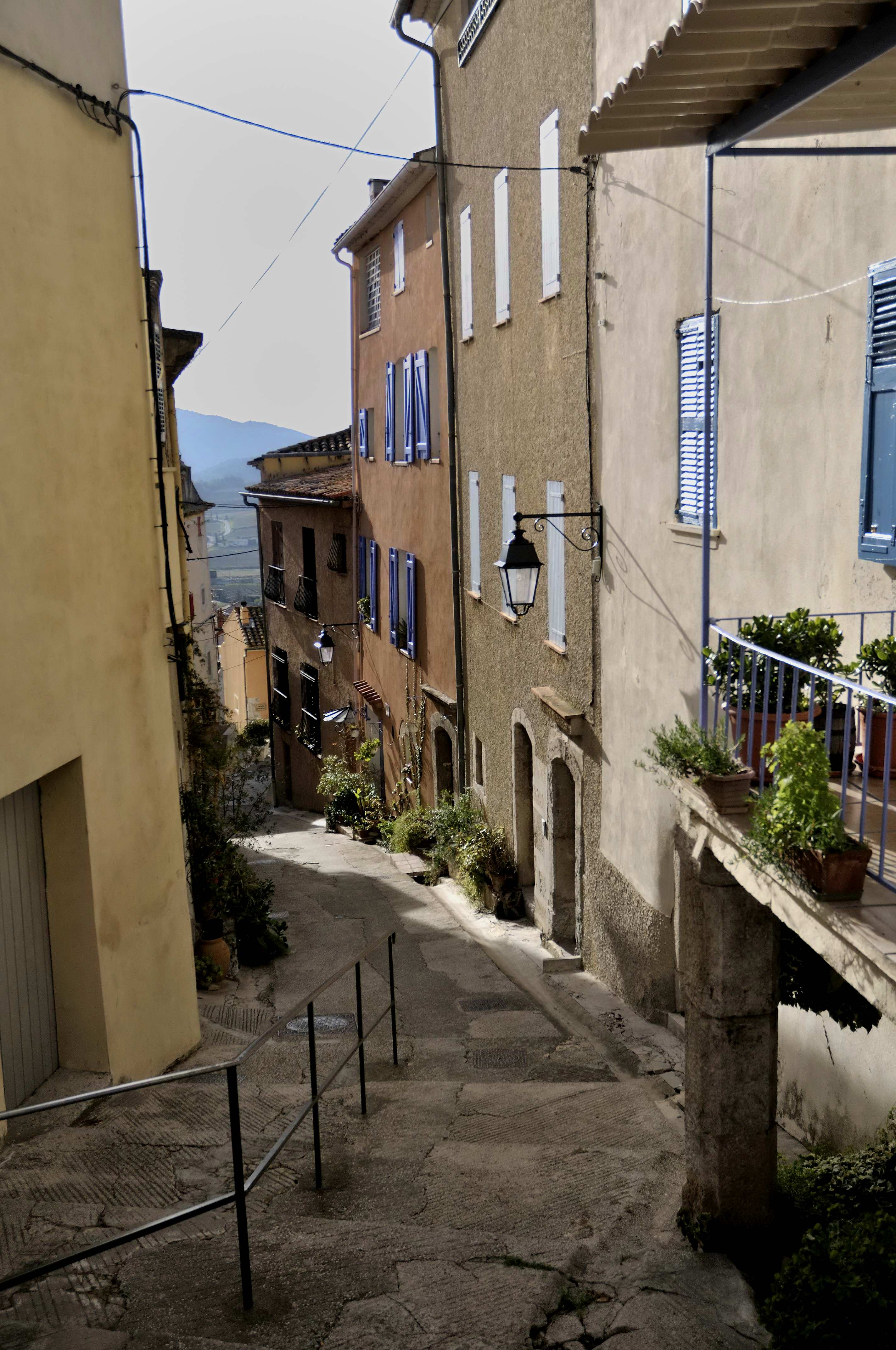 La Cadière-d'Azur (Var, France) - Ruelle du village.