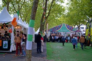 Site du Festival Interceltique de Lorient, espace Irlande 2014